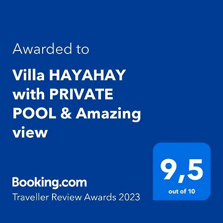 Hayahay With Private Pool & Amazing View * Calpe