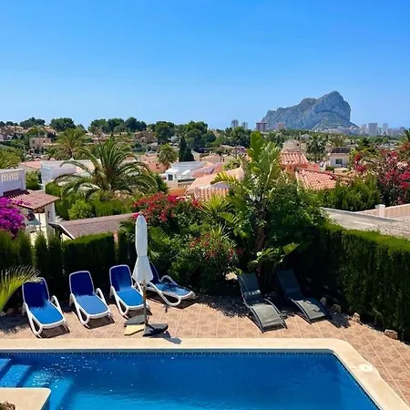 Hayahay With Private Pool & Amazing View * Кальпе
